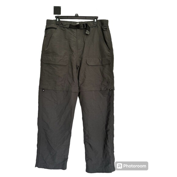 The North Face Men’s Convertible Performance Pants Gray Sz Large/Short - Picture 1 of 12
